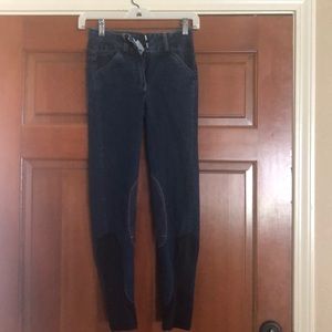 Piper riding breeches knee patch 22R Jean